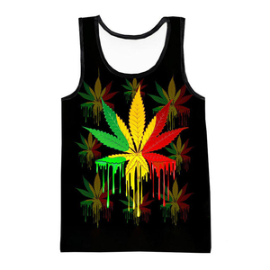 2024 Venta al por mayor Venta caliente Ropa deportiva Crop Top Sublimación personalizada Unique Men Gym Sport Tank Top - Product Image 2