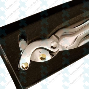 Pinza de Castración de Acero de 15 Pulgadas, Certificación CE Clase II, para Animales Grandes, Uso Veterinario, Cirugía de Caballos, Ganado y Toros - Product Image 2