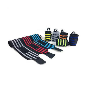 Muñequeras de entrenamiento de manos personalizadas Levantamiento de pesas Gimnasio Envoltura de mano 100% Uso de gimnasio de boxeo Envolturas de manos personalizadas - Product Image 3