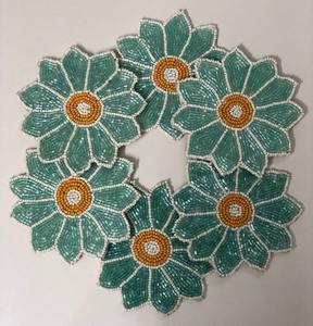 Posavasos de nogal Juegos de posavasos de madera de nogal-Calidad superior - Product Image 2