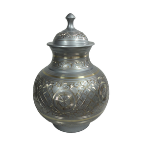 Urna Funeraria de Nácar con Diseño Tradicional, Urna Conmemorativa para Cenizas Humanas de Adultos, Calidad Duradera - Product Image 6