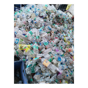 Déchets de bouteilles PET en gros, flocons de plastique transparent bleu vert - Product Image 4