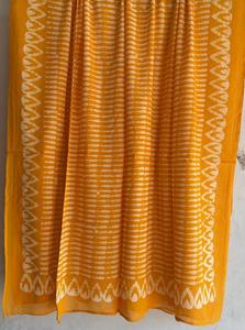 Écharpe en coton 100% imprimé bloc de main léger Jaipur écharpe artisanale traditionnelle Boho Chic écharpe en coton doux faite à la main - Product Image 5