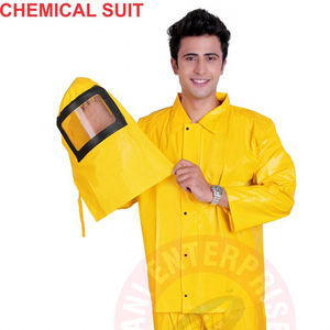 Ropa de seguridad de la mejor calidad Protostar traje químico barato con capucha - Product Image 1