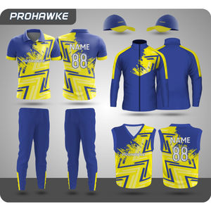 Meilleures ventes Couleurs attrayantes Maillots de cricket à manches longues Ensembles complets Uniformes de cricket - Product Image 2