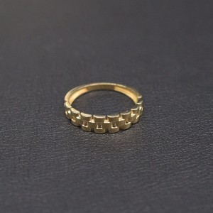 Handmade 925 <b>Sterling</b> <b>Silver</b> Two-Tone Gold-Plated Ring Stylish <b>Wire</b> Design Perfect Party Gift for Her - Product Image 1