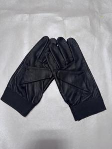 Heavy Duty Top Grain Industrial Goatskin Leather Drivers Guantes para el trabajo Protección de manos y brazos - Product Image 3