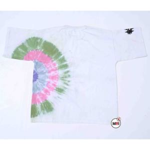 T-shirt tie-dye 100% coton pour hommes en gros personnalisé grande taille respirant séchage rapide couleurs unies Streetwear vêtements de sport chaleur - Product Image 2