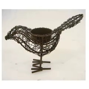 Portavelas de Reno sentado de aluminio con acabado crudo para Decoración de mesa, iluminación decorativa de Navidad para el hogar - Product Image 2