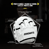 Dummy incurvé en cuir microfibre, absorbant les chocs, durable, confortable, logo personnalisable, entraînement de boxe, kickboxing, MMA
