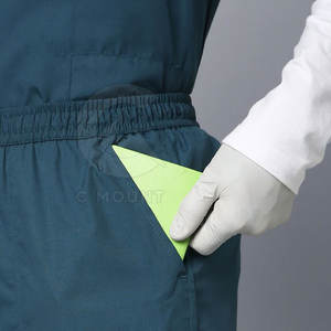 Meilleure vente de tissu tricoté durable uniforme de gommage médical en stock hôpital à l'extérieur - Product Image 6