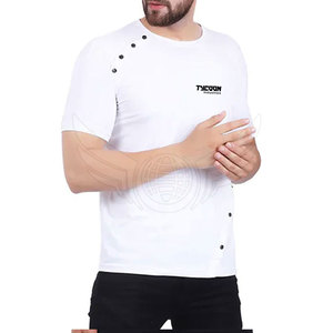 Venta de Fábrica, Camisetas de Alta Calidad OEM, Camisetas de Moda de Algodón y Poliéster, Camisetas Lisas de Color, Camisetas con Logotipo Impreso, Camisetas PC - Product Image 2