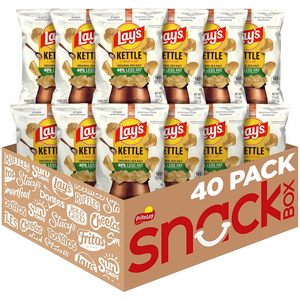 Papas Fritas Lay's Cocción al Vapor, 40% Menos Grasa, Sabor Original, 1.375 Onzas (Paquete de 64) - Product Image 4