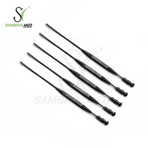 Nouvelle qualité Premium 5 pièces Gorney Septum aspiration ascenseur 8.5 "noir enduit 3.0mm pointe en acier inoxydable ENT chirurgie Instrument ensemble - Product Image 1