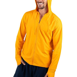 Vêtement de pêche pour homme en soie glacée, protection solaire UPF50+, léger, respirant, à séchage rapide, veste à capuche à manches longues - Product Image 6