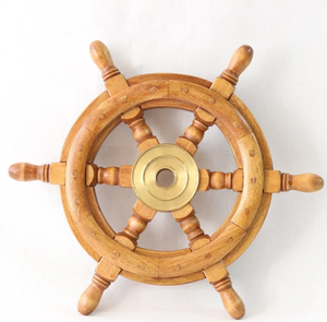 Premium Quality Vintage Brass <b>Ship</b> <b>Wheels</b> High Quality Best Nautical <b>Ship</b> <b>Wheel</b> Handmade Decor - Product Image 2