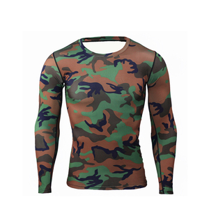 Service OEM, nouveau design élégant, Rash Guard pour hommes, style classique et matériaux de haute qualité, Rash Guard de compression pour hommes de longueur intégrale - Product Image 1