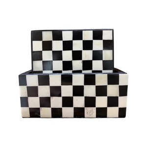 Juego de posavasos redondo de nácar premium y incrustaciones de hueso de plato diseñadas para el servicio de café de té árabe y regalos de lujo de Ramadán - Product Image 4