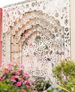 Plataforma de escenario de boda de alta calidad con fondo personalizado Decoración elegante para evento de ceremonia de matrimonio - Product Image 2