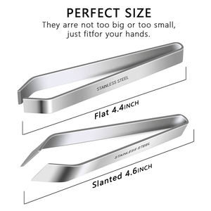 คีมคีบก้างปลาทำจากสแตนเลสใช้ในครัวครัว2025สำหรับทำอาหาร - Product Image 4