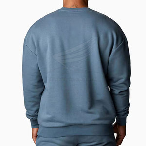 Service OEM, survêtement pour homme en coton 100% respirant, uni, de haute qualité, sur mesure, logo personnalisé, couleur personnalisée, en vente - Product Image 2