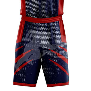 Ensembles d'uniformes de basket-ball grande taille respirants sur mesure les plus vendus vêtements d'équipe 100% polyester de haute qualité - Product Image 6