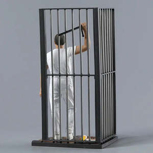 New Hannibal Lecter Plastic <b>Action</b> <b>Figure</b> Good Quality Cartoon Toy Model for Decorative Purpose Packaged in Box Blind Box Design - Product Image 4