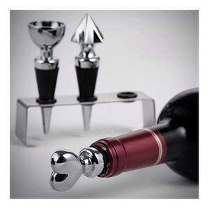 Royal Metal Wine Preservation <b>Stoppers</b> Reusable Eco-Friendly High Quality <b>Bottle</b> Closures for Enhanced Wine Storage - Product Image 6