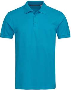 Polo décontracté teint en couleur unie pour homme Streetwear à motif uni pour l'extérieur Prix raisonnables en vente - Product Image 2