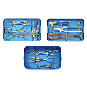 Ensemble d'instruments orthopédiques de qualité supérieure en acier inoxydable allemand de classe II, couleur personnalisée, pour les fragments importants et petits - Product Image 3