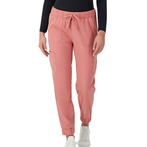 Pantalon de jogging pour femme en spandex/polyester, coupe droite, couleur personnalisée, respirant, taille mi-élastique, décontracté, gris - Product Image 5