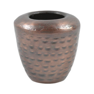 Vase à fleurs design ancien modèle avec finition antique en cuivre et vase design en métal massif de la plus haute qualité - Product Image 3