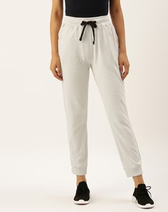 Pantalons de survêtement en coton pour femmes avec logo personnalisé, pantalons de jogging avec poches, taille haute, pantalons de survêtement surdimensionnés pour femmes - Product Image 5