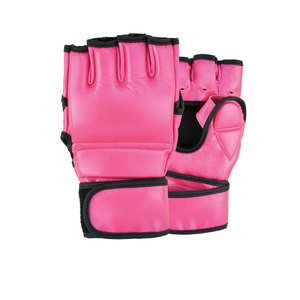 Guantes de cuero para levantamiento de pesas con protección para las palmas y muñequeras para gimnasio, fitness, entrenamiento y ejercicio. - Product Image 1