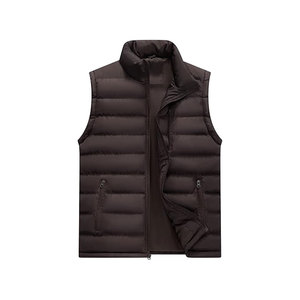 Gilets d'hiver en coton sans manches, réversibles, style puffer, pour hommes - Product Image 6