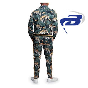 Survêtements pour hommes imprimé tigre, ensemble de sport respirant et léger, vêtements de sport de luxe de créateur, look 3D, tenue décontractée pour la gym - Product Image 3