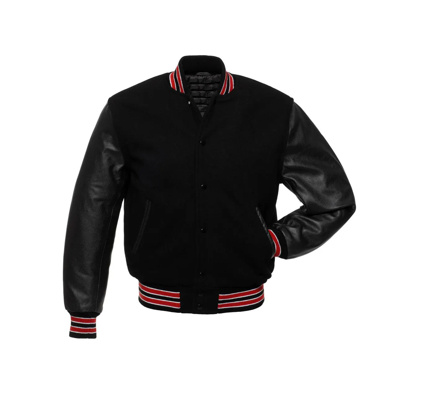 Custom Wholesale Baseball Stylish Varsity Jacket made of wool / College style Inside Lining Letter mans Varsity Jack