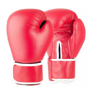 Gants MMA en cuir de vachette professionnel de haute qualité 8oz et 12oz gants de boxe de sport gagnants pour l'entraînement - Product Image 1