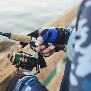 Fabricant pakistanais Gants de pêche Gants de pêche demi-doigts sublimés personnalisés Meilleure vente Gants de pêche - Product Image 2