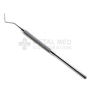 Sonde parodontale graduée manuelle en acier inoxydable de haute qualité/modèle de sonde à l'échelle MM-260825-19 de Metal Med Corporation - Product Image 4