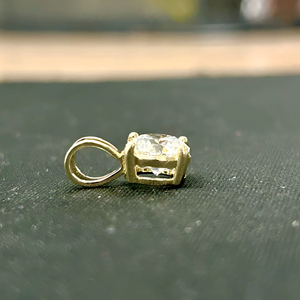 ลดกระหน่ำสร้อยคอทองคำ14K สำหรับทุกเพศดีไซน์สวยพร้อมจี้ดอกไม้ - Product Image 2