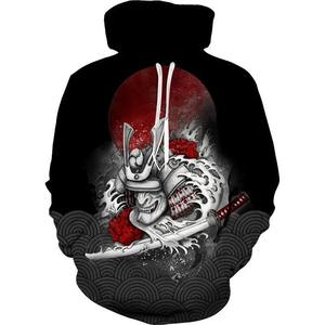 Custom 3D Printed Unisex Zipper-Up Fleece Knitted Oversize Polyester Digital Printing Lined Design Men Blank <b>Anime</b> <b>Hoodie</b> - Product Image 5