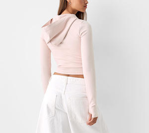 Las Mejores Sudaderas con Capucha para Mujer, Ropa de Invierno, Sudaderas con Capucha de Color Sólido Personalizadas, el Mejor Material, Sudaderas Transpirables Antipilling para Mujer - Product Image 2