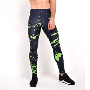 Legging de compresión de MMA para hombre, ropa de fitness para gimnasio, Impresión de logotipo personalizado, el mejor producto - Product Image 5