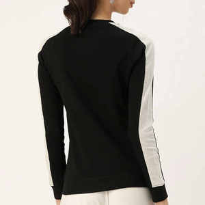 Sweat à capuche surdimensionné personnalisé à manches longues pour femme en molleton de coton imprimé et brodé, écologique, grandes tailles, hiver - Product Image 5