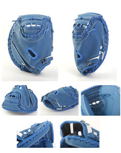 Nouveaux gants de baseball respirants de qualité supérieure, vente en gros, gants de receveur en cuir véritable, logo personnalisé de qualité supérieure, gants d'équipe - Product Image 2