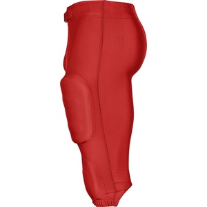 Pantalons de football américain en tissu uni et à séchage rapide, longueur genou, personnalisables avec étiquette privée - Product Image 4