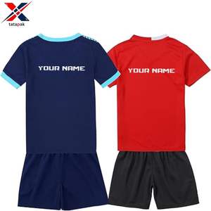 Traje de equipo personalizado, camisetas impresas personalizadas, Material de tela de poliéster, Impresión de logotipo personalizado, precio al por mayor directo de fábrica - Product Image 5