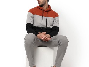 Quantité minimale de commande bas personnalisé de haute qualité 100% coton hommes sweats à capuche avec des conceptions personnalisées hommes Streetwear sweats à capuche - Product Image 6