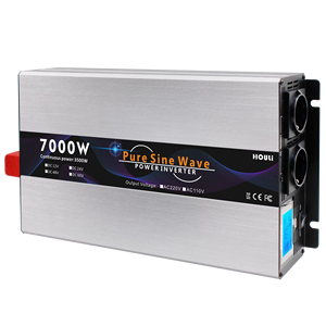 Inversor de Corriente HOULI de 7000W, Onda Sinusoidal Pura, 12V 24V a 110V 220V, 6000W 5000W 4000W 3000W - Product Image 2